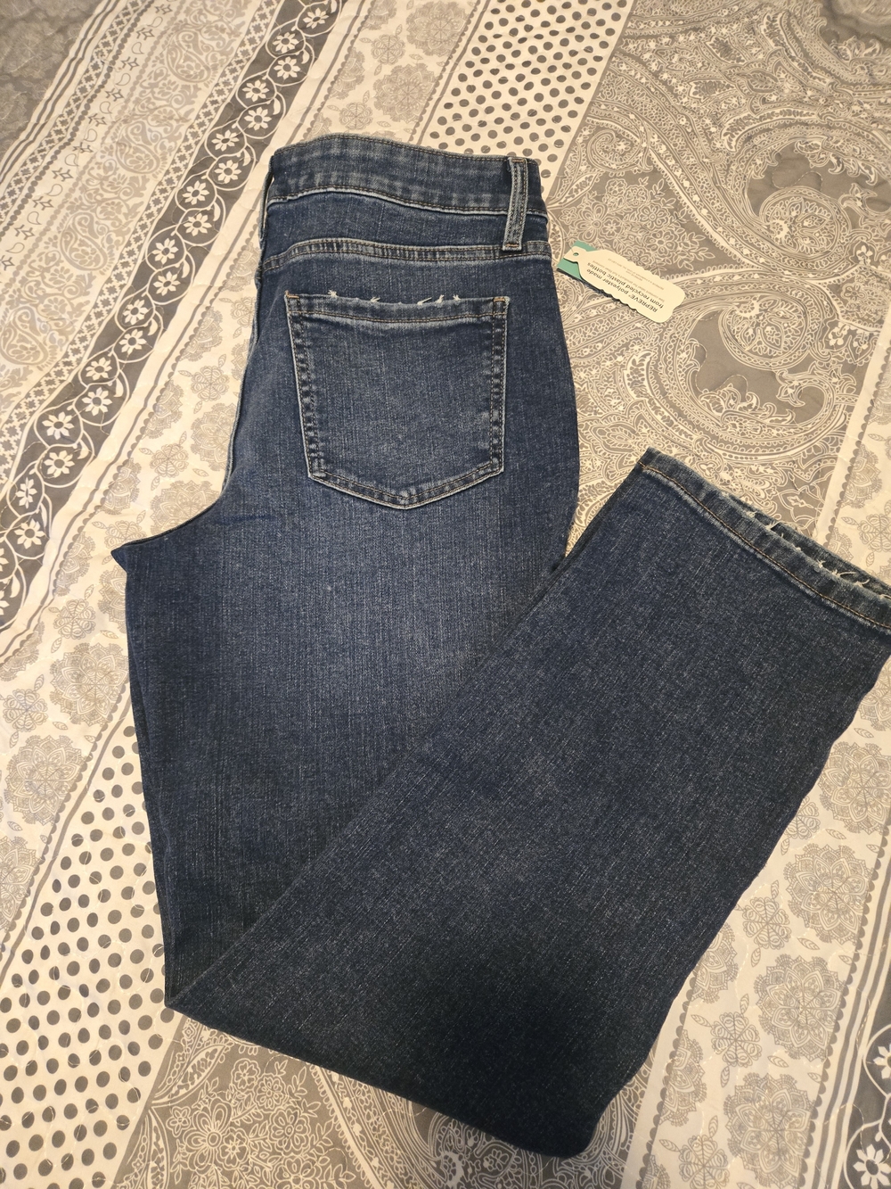 Maurices Dark Blue Slim Straight Ankle Jeans Size 10 NWT